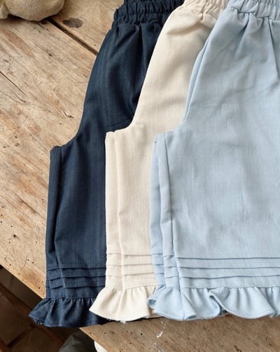 Azalea14｜(78-118cm) 荷葉邊寬腿長褲2