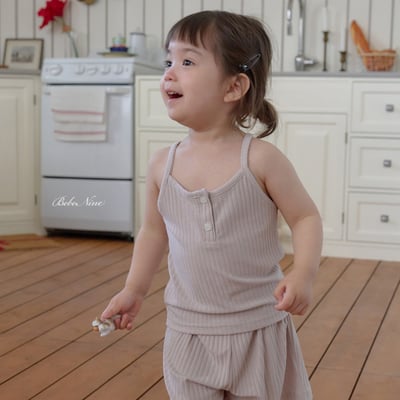 bebe nine48  (65cm-115cm) 3色無袖羅紋套裝10