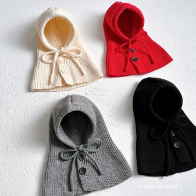 vivid111｜(free) 保暖針織連帽套頭10