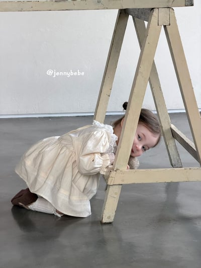 JE734｜(66-90cm) 蕾絲花邊包屁洋裝19