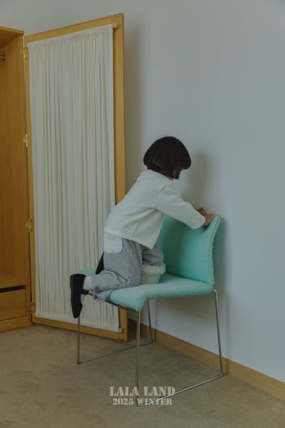 lala land79｜(75cm-120cm) 3色磨毛口袋直筒寬褲10