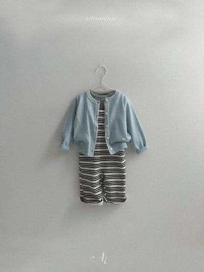 Atomeme22｜(70-110) 撞色針織開襟外套16