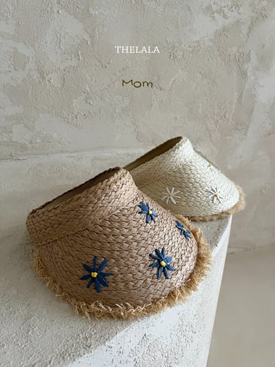 thelala04｜ (free/mom) 夏季雛菊遮陽帽4