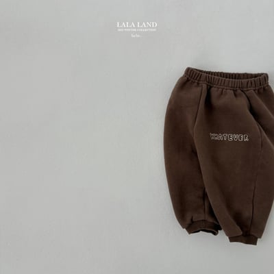 lala land20｜(60cm-83cm) 3色印花刷毛束口褲23