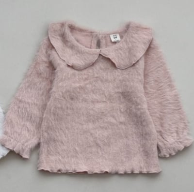 mimi market14 (65-85cm)  絨毛木耳邊上衣7