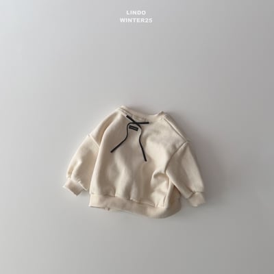 Lindo52｜(80cm-125cm) 緞帶休閒上衣5