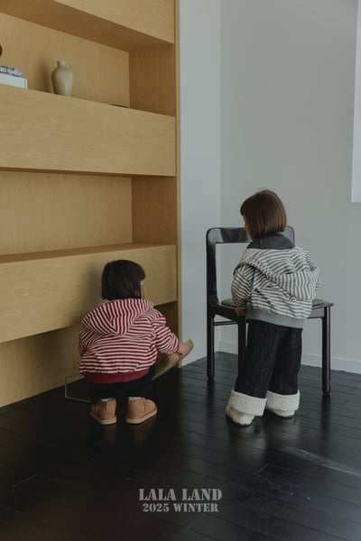 lala land63｜(75cm-120cm) 2色條紋連帽外套6