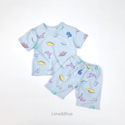 LIME&BLUE35｜(80-118cm)  探險恐龍套裝10