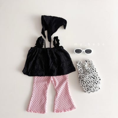 my_bebe29｜(80-120cm) 波點喇叭褲6