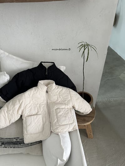 Bloom.b45｜(0m-24m/85cm-125cm) 蝴蝶結印花絎縫雙面刷毛外套19