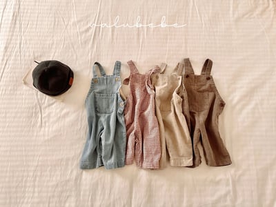 Valubebe80｜(65-80) 吊帶包屁扣長褲5