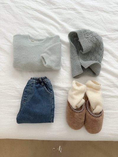 Atomeme30｜(70cm-110cm) 經典剪裁牛仔褲18