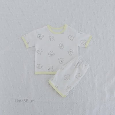 LIME&BLUE20｜(80-118cm)  青檸泰迪熊套裝8