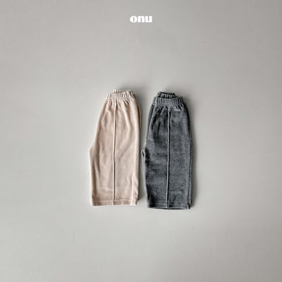 onu 43｜(70cm-115cm) 絲絨摺撊寬褲5