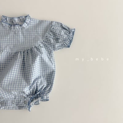 my_bebe12｜(58-72cm) 荷葉滾邊包屁衣13