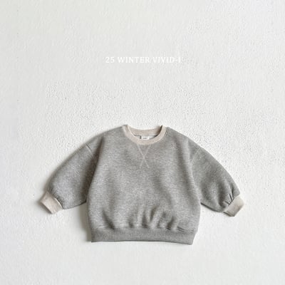 vivid56｜(78cm-125cm) 撞色休閒上衣7