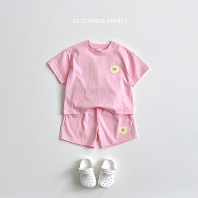 vivid52｜(78cm-125cm) 4款立體微笑小花套裝7