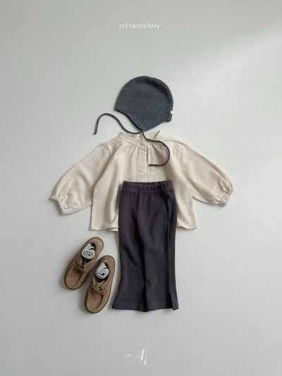 Atomeme40｜(70cm-110cm) 保暖針織綁帶帽8