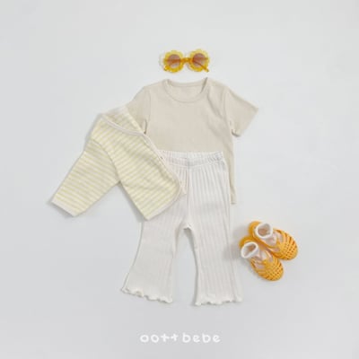 Oottbebe12｜(1y-7y )  經典薄開衫外套兩件組9