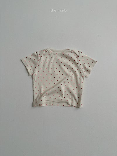 MiniRobe17｜(70-110) 波點圓弧領上衣3