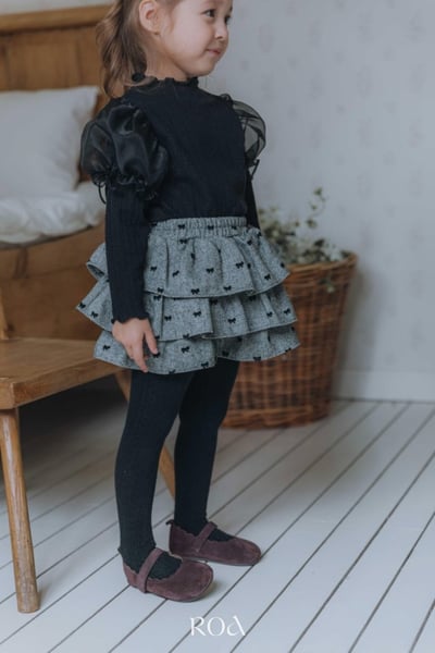 ROA18｜(80cm-120cm) 2色公主泡泡袖上衣15