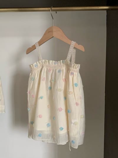 JE25｜(66-120cm) 繽紛吊帶包屁衣/洋裝8