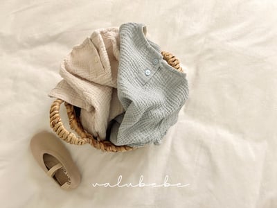 Valubebe 64｜(65-80cm) 棉麻口袋套裝3