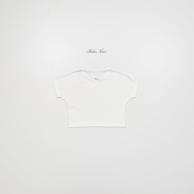 bebe nine30  (65cm-115cm) 3色簡約素色上衣9