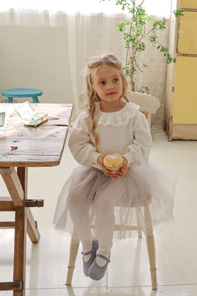 FLO23｜(75-140) 3色薄紗內搭褲裙13