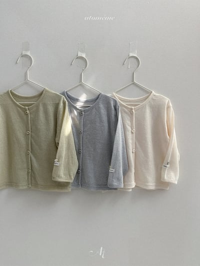 Atomeme06｜(70-110) 鈕扣設計開襟外套12