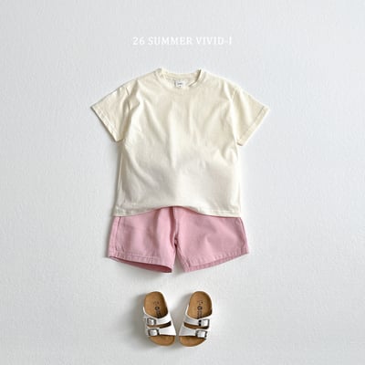 vivid36｜(78cm-125cm) 3款夏季素色寬鬆上衣6