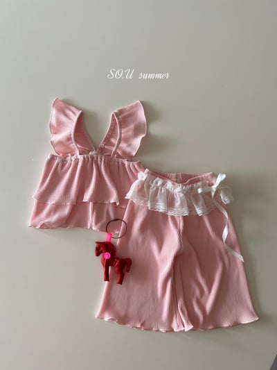 SO.U22｜(6m-4y) 荷葉細條套裝8