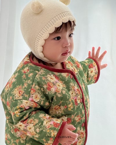 Cieldemaman14｜(76cm~94cm)  2色花花絎縫套裝12