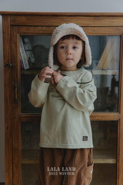 lala land68｜(75cm-120cm) 3色簡約英字上衣17