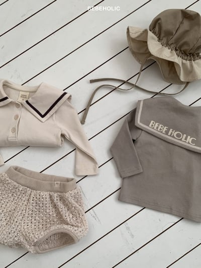 Bebe holic36｜(3m-18m) 水手翻領上衣14