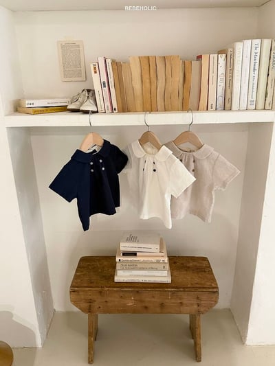 Bebe holic36｜(3m-18m) 排扣造型上衣3