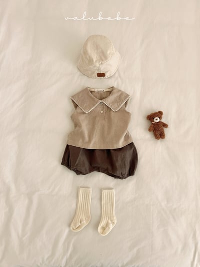 Valubebe 10｜(65-90cm) 無袖大領襯衫10