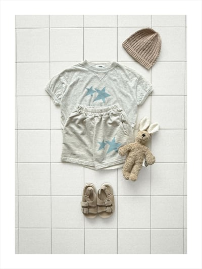 onu13｜(70cm-115cm) 星星印花棉褲6