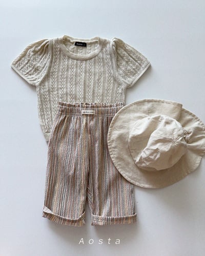 AOSTA32｜(1y-5y) 3款針織鏤空紋上衣21
