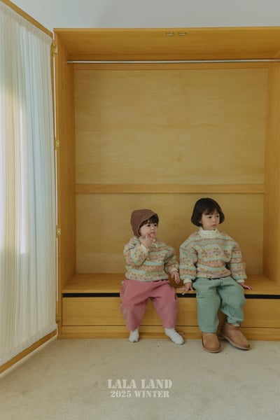 lala land77｜(75cm-120cm) 4色北歐風刷毛上衣11