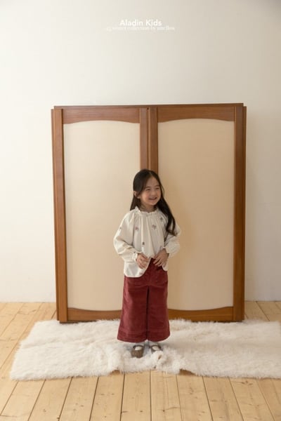 ALADIN08｜(75cm-114cm) 磨毛雙口袋直筒長褲9