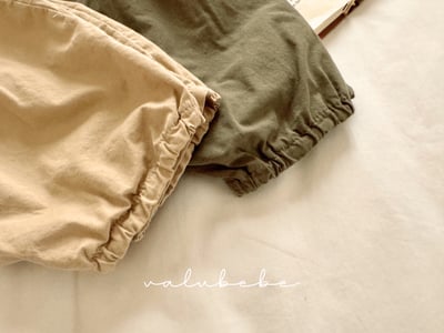 Valubebe 62｜(65-90cm) 毛絨口袋褲7