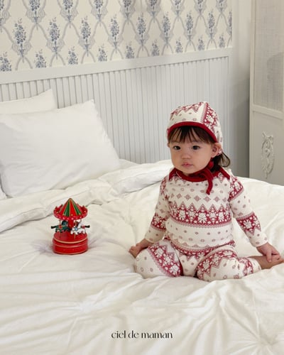 Cieldemaman13｜(3M~15M)  小熊包屁衣套裝含帽子7