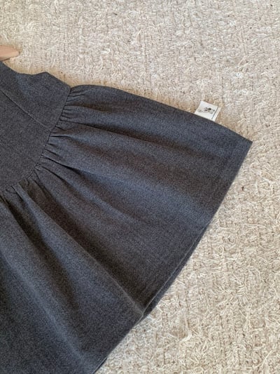 JE608｜(80cm-110cm) 學院素面背心洋裝/花邊領上衣9