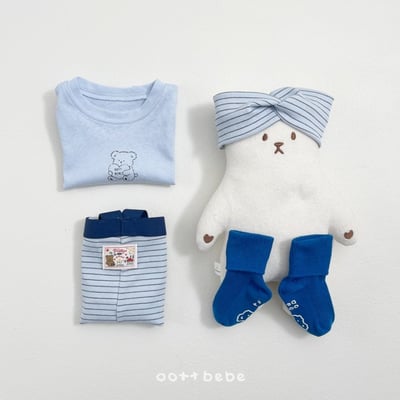 Oottbebe04｜(Free)  條紋髮帶10