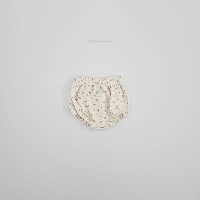 bebe nine25 (65-85) 3色印花包屁褲10