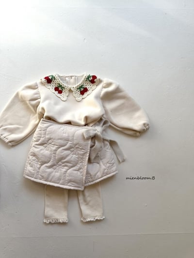 Bloom.b20｜(0m-24m/85cm-125cm) 天鵝絨蕾絲內搭褲8