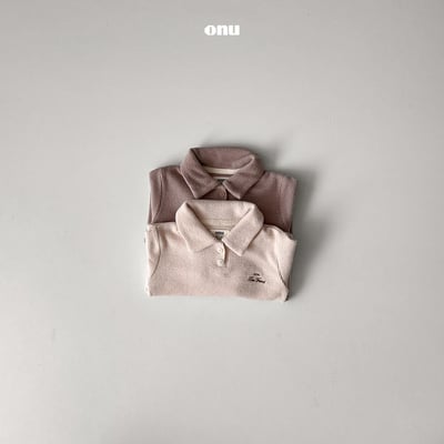 onu 40｜(70cm-115cm) 有領刺繡壓紋上衣15