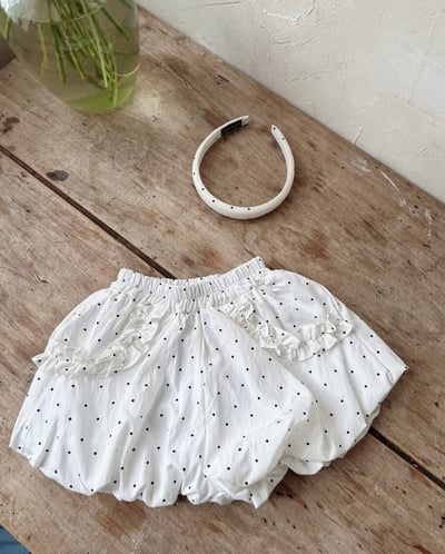 Azalea02｜(85-125cm) 荷葉邊南瓜褲3