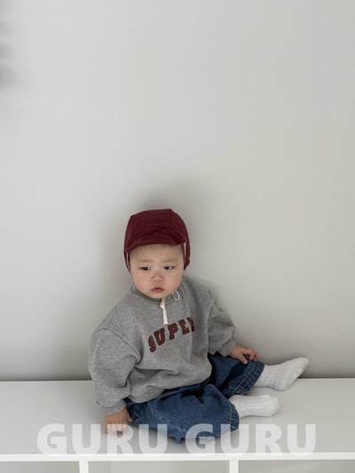 GURU GURU03｜(~1y-6y) 2色英字休閒上衣8